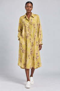 Fluidity Cotton Shirt Dress