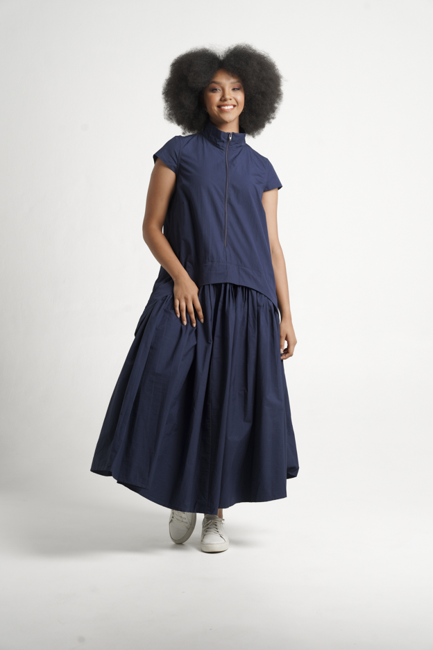 Colleen Eitzen Navy Cat Dress