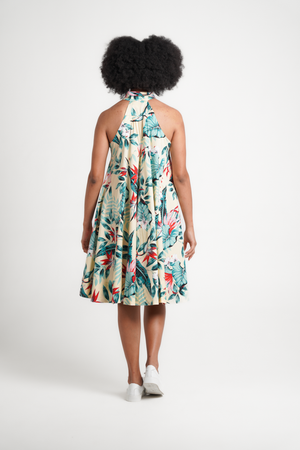 
            
                Load image into Gallery viewer, Colleen Eitzen Tropical Circle Saskia Dress
            
        