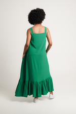 Colleen Eitzen Emerald Airflow Frilled Carla Dress