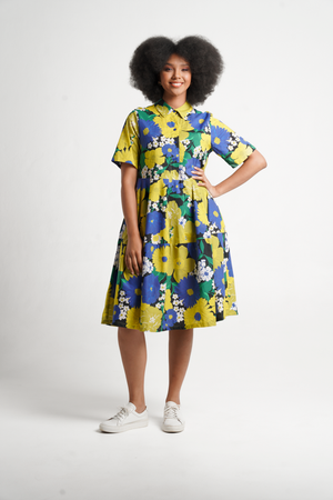 Amanda Laird Cherry Rosslyn Dress