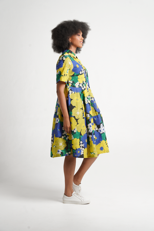 Amanda Laird Cherry Rosslyn Dress