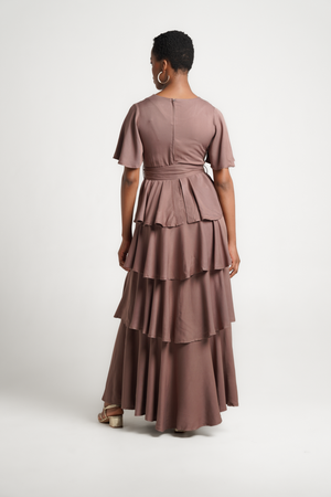 Amanda Laird Cherry Zilondi Dress