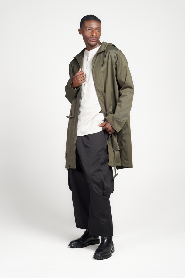 Amanda Laird Cherry Menswear Odwa Parka
