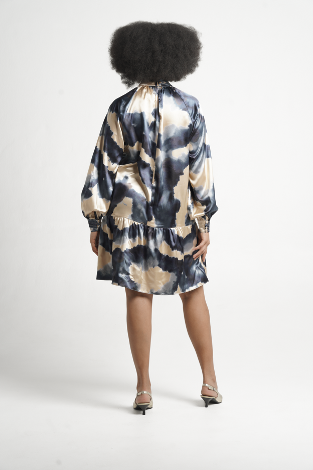 Fluidity Mini Baroque Dress