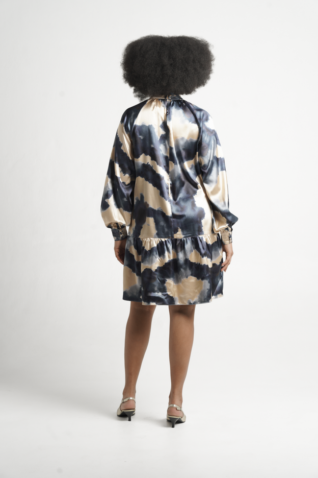 Fluidity Mini Baroque Dress