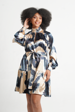 Fluidity Mini Baroque Dress