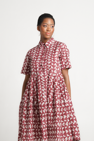 Amanda Laird Cherry Rosslyn Dress