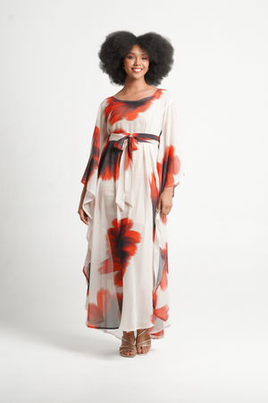 Fluidity Maxi Swing Tunic & Tie