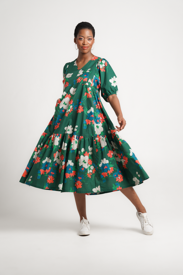 Amanda Laird Cherry Meadow dress