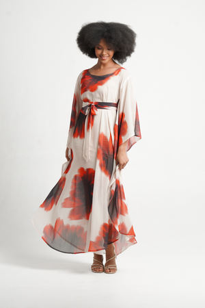 Fluidity Maxi Swing Tunic & Tie