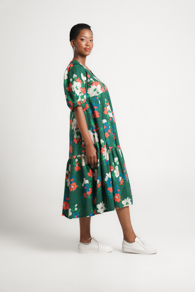 Amanda Laird Cherry Meadow dress