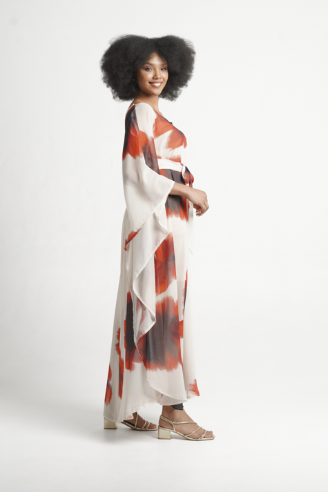 Fluidity Maxi Swing Tunic & Tie