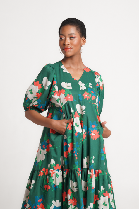 Amanda Laird Cherry Meadow dress