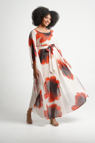 Fluidity Maxi Swing Tunic & Tie