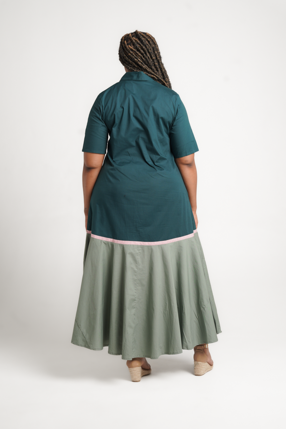 
            
                Load image into Gallery viewer, Amanda Laird Cherry Tileba Dress
            
        