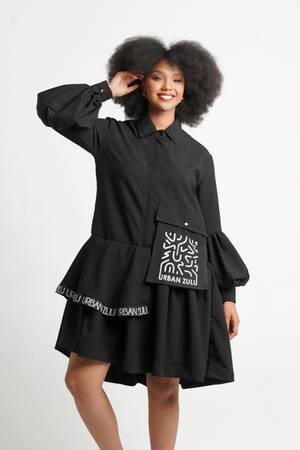 Urban Zulu Furah Black Dress