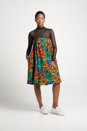 Frida Multicolor Infinte Dress