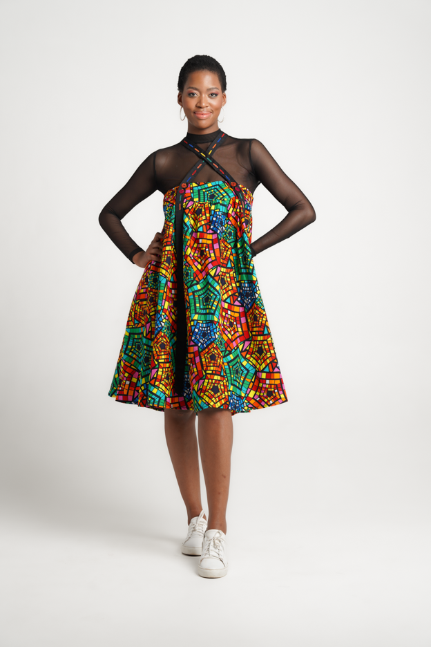 Frida Multicolor Infinte Dress