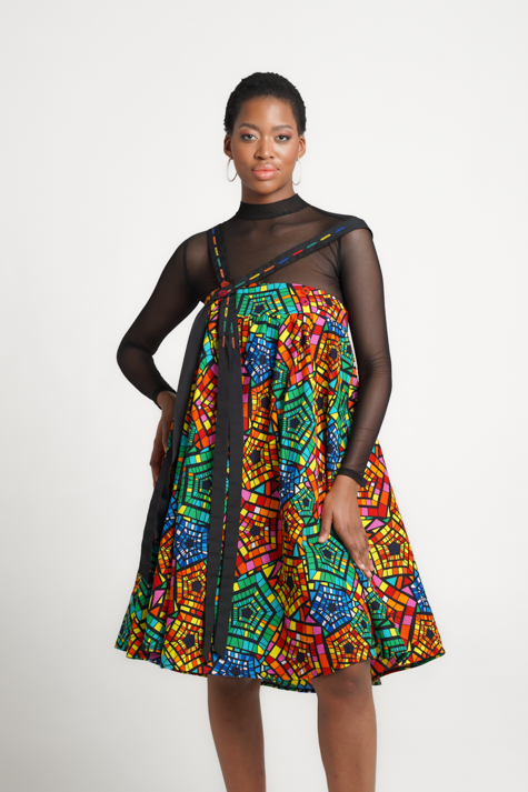 Frida Multicolor Infinte Dress