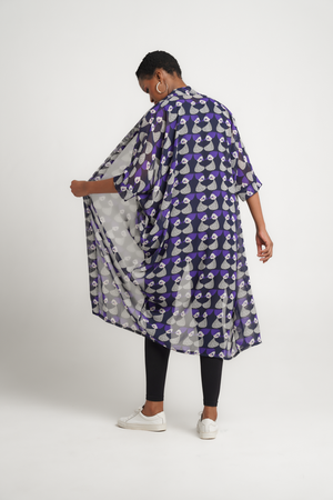 Fluidity Chiffon Kimono