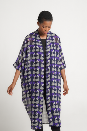 Fluidity Chiffon Kimono