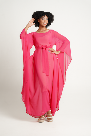 
            
                Load image into Gallery viewer, Fluidity Maxi Swing Tunic &amp;amp; Tie
            
        