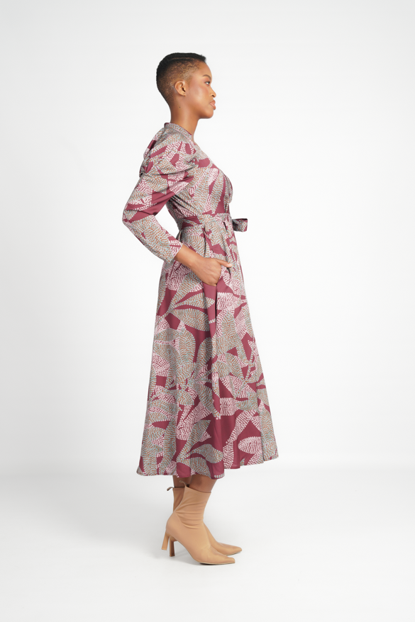 
            
                Load image into Gallery viewer, Amanda Laird Cherry Villiera  Dress
            
        