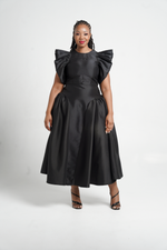 Frida Black tee Skirt