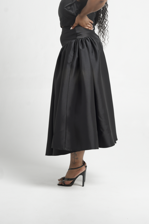 Frida Black Tee Skirt