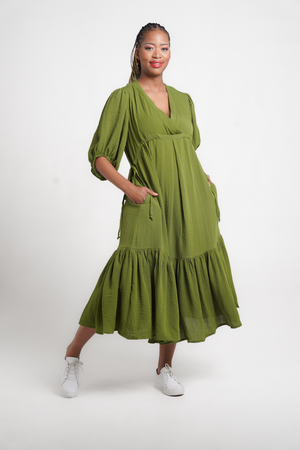 Colleen Gem Green Tumi Dress