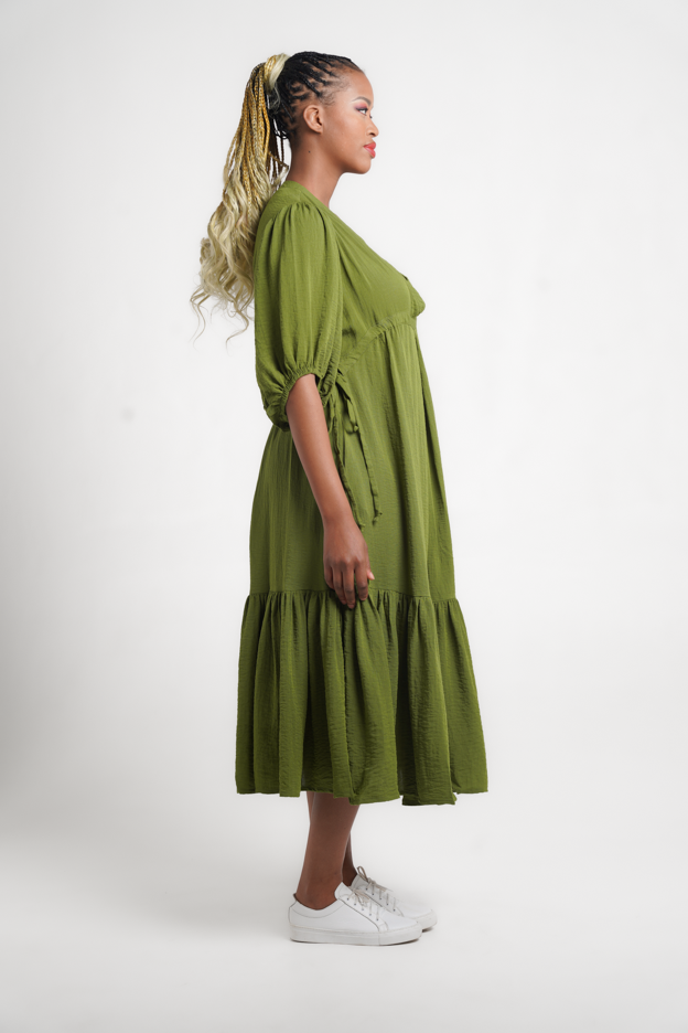 Colleen Gem Green Tumi Dress