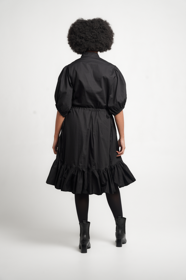 Colleen Eitzen Black Sh/Sl Tori Dress