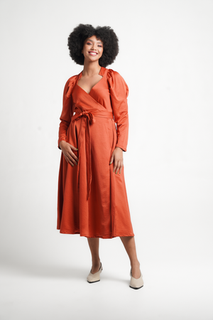 Amanda Laird Cherry Riviera Dress