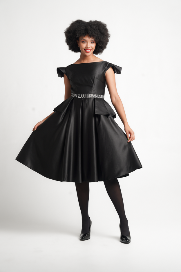 Urban Zulu Bontle Black Dress