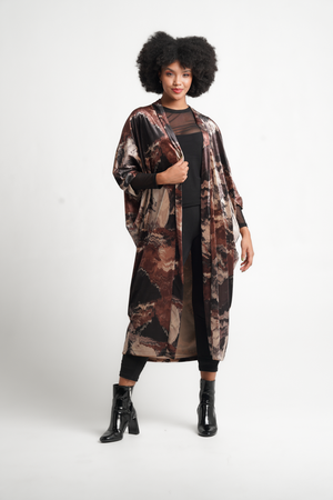 Fluidity Velvet Kimono