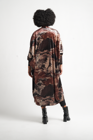 Fluidity Velvet Kimono