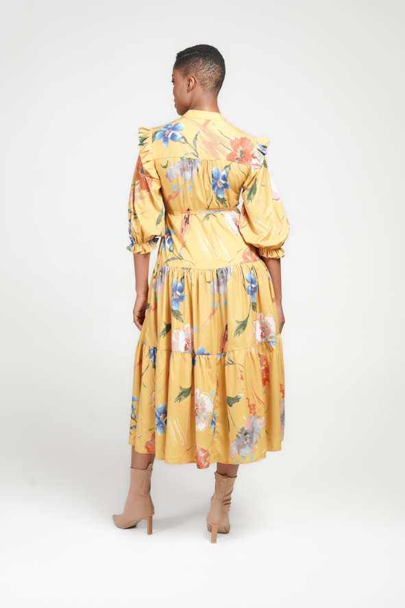 
            
                Load image into Gallery viewer, Amanda Laird Cherry Mlalazi dress
            
        