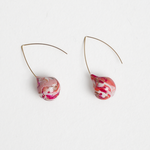 
            
                Load image into Gallery viewer, Buyiswa Pink Cocktail Earrings
            
        
