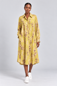Fluidity Cotton Shirt Dress
