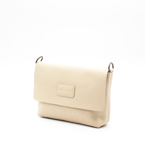 
            
                Load image into Gallery viewer, Antelo Jeanie Pebble Leather Crossbody - Vanilla Frappe
            
        
