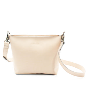 
            
                Load image into Gallery viewer, Antelo Maxie Petite Pebble Leather Crossbody - Vanilla Frappe
            
        