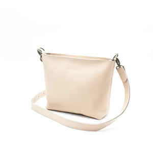 
            
                Load image into Gallery viewer, Antelo Maxie Petite Pebble Leather Crossbody - Vanilla Frappe
            
        
