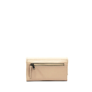 
            
                Load image into Gallery viewer, Antelo Evie Three-Quarter Pebble Leather Trifold Wallet - Vanilla Frappe
            
        