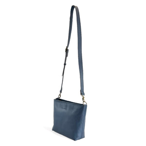 
            
                Load image into Gallery viewer, Antelo Maxie Petite Pebble Leather Crossbody - Orion Blue
            
        
