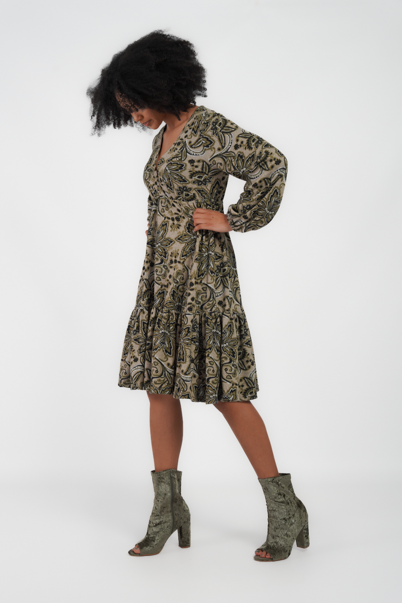 Fluidity Short Jersey Dress