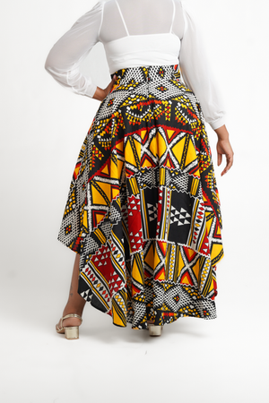 Ona Candrew Skirts And Headwrap