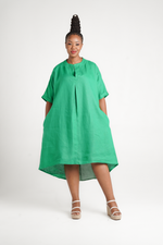 Colleen Eitzen Emerald Linen Ava Dress