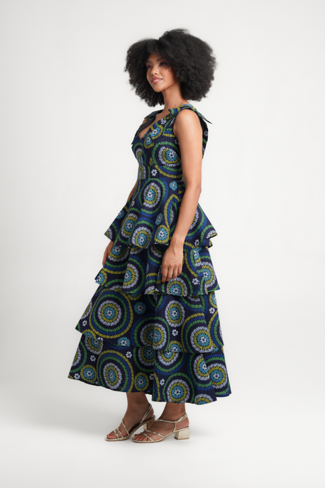 Frida Multicolor Multilayered Lisa Dress
