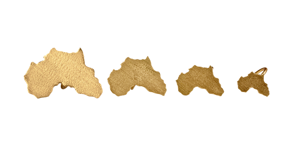 Ditsala Designs Small Africa Ring